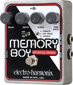 electro harmonix Memory Boy Analog Delay with Chorus/Vibrato �A�i���O�f�B���C �R�[���X �r�u���[�g