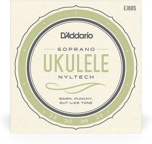 D'Addario EJ88S Nyltech Ukulele, Soprano  3set __I EN