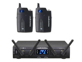 audio-technica ATW-1311 ラックマウント2chワイヤレスシステム：ベルトパックが2本の2ch