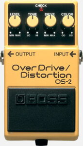 BOSS OS-2 OverDrive/Distortion �{�X �I�[�o�[�h���C�u/�f�B�X�g�[�V����