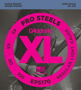 D'Addario EPS170 ProSteels Round Wound __I GLx[X OXP[ 3Zbg