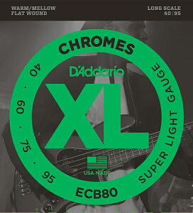 D'Addario ECB80 SUPER LIGHT GAUGE __I x[X OXP[ tbgEh