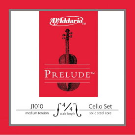 D'Addario Prelude J1010 Set (nickel A) ダダリオ チェロ用弦 セット