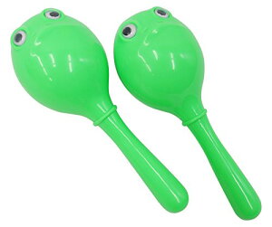 KC FROG-Type Plastic Maracas OP-MAF01 �J�G���}���J�X