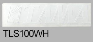 Tama Logo Sticker TLS100WH SXebJ[ zCg