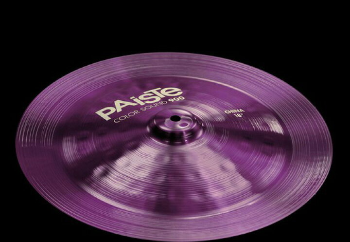 楽天市場】PAISTEColor Sound 900 Purple China 18” パイステ チャイナシンバル : musicfarm
