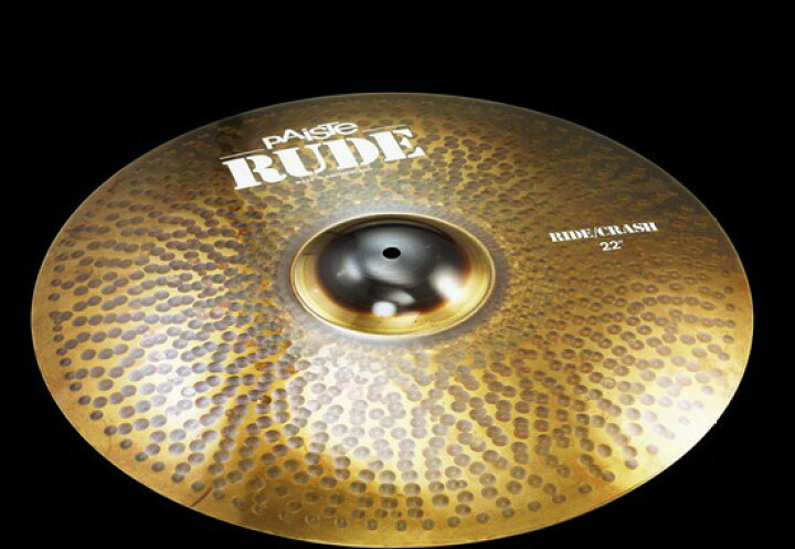 楽天市場】PAISTE Rude Crash Ride 20