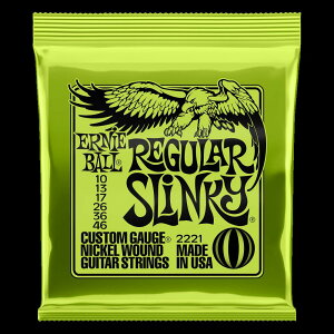 ErnieBall Regular/Slinky 2221 A[j[{[ GLM^[ 1SET
