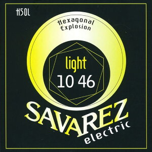 SAVAREZ エレキギター弦 H50L HEXAGONAL EXPLOSION Light 2パック