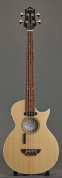 楽天市場】GrassRoots G-AC-BASS-FL Natural Satin フレットレス PU 