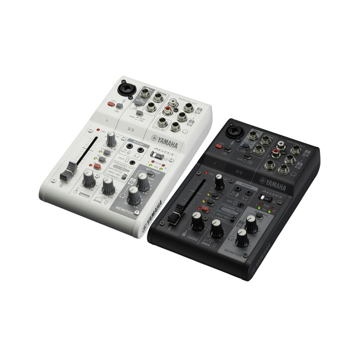 楽天市場】YAMAHA AG03MK2W White 3チャンネルライブストリーミング 