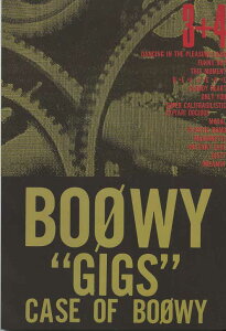 BS BOOWY/CASE OF BOOWY 3+4 �P�C�E�G���E�s�[ �o���h�X�R�A �y��