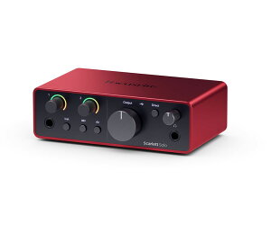 Focusrite tH[JXCg I[fBIC^[tFCX Scarlett Solo (gen4)yKiz