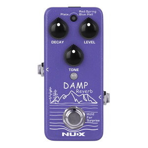 NUX@o[u@3 Reverb in a mini pedal Damp Reverb (NRV-3)