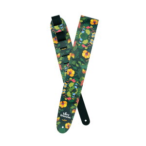 D'Addario �M�^�[�E�x�[�X�p�X�g���b�v THE BEATLES YELLOW SUBMARINE, PEPPERLAND WOODS VINYL STRAP 25BYS03