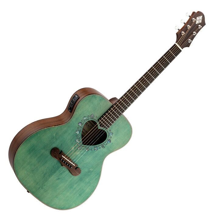 楽天市場】ZEMAITIS CAF-90H Forest Green Abalone Orchestra Model 