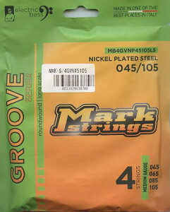 Markbass Strings MAK-S/4GVN45105 GROOVE�V���[�Y�@�j�b�P�����E���h�@�x�[�X��