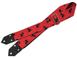 Spice Note �L���M�^�[�X�g���b�v ES-PP50BC �gBLACK CAT�h�@RED