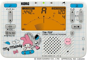 KORG �T�����I�L�����N�^�[�Y���ʃf�U�C�� COMBO TUNER METRONOME TM-70C SMM�@�}�C�����f�B