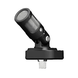 Shure USB-C �R���f���T�[�}�C�N�@MV88 USB-C�X�e���I�}�C�N