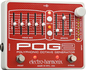 electro harmonix(�G���N�g���E�n�[���j�N�X) �G�t�F�N�^�[ �I�N�^�[�o�[ POG2 Polyphonic Octave Generator