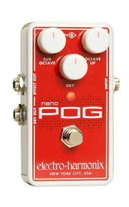 electro harmonix(�G���N�g���E�n�[���j�N�X) �G�t�F�N�^�[ �I�N�^�[�o�[ Nano POG Polyphonic Octave Generator