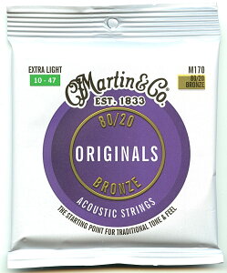 Martin (}[`) M170 EXTRA LIGHT AR[XeBbNM^[ u80/20Y