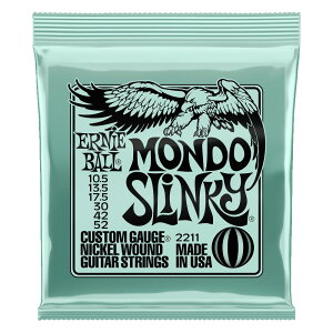 ErnieBall 2211 MONDO SLINKY A[j[{[ GLM^[ 1SET