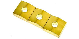 FU-Tone ( Gt[g[ ) / Titan Lock Nut Block Set (3) Gold