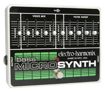 ベーシスト用ヴィンテージ アナログ シンセ Electro-Harmonix Bass MICROSYNTH エレクトロハーモニクス 最大50%OFFクーポン 高級品市場 並行輸入品 Micro 新品 直輸入品 Synth