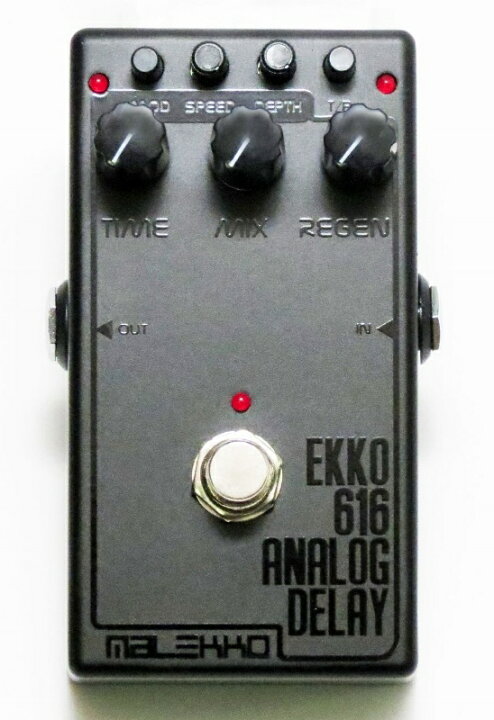 楽天市場】Malekko Heavy Industry EKKO 616 MkII DARK ANALOG DELAY  
