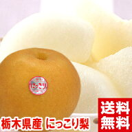 栃木県産にっこり梨 秀品新高梨と豊水梨の掛け合わせ!!大きさとたっぷり果汁を兼ね備えた品種♪梨 にっこ…