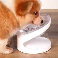 猫 小型犬 食器 傾斜 高さがある 食べやすい 滑り止め フードボウル スタンド 餌台 餌皿 餌入れ 水入れ …