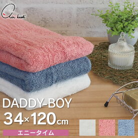 air kaol エアーかおる DADDY-BOY ダディボーイ エニータイム 34×120cm 浅野撚糸 ／ air kaol エアーかおる タオル 肌触り 新生活 ギフト 父の日 母の日 ギフト