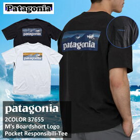 送料無料 パタゴニア patagonia メンズ ボードショーツ ロゴ ポケット レスポンシビリティー patagonia M'S Boardshort Logo Pocket Responsibili Tee T-shirt 37655 半袖Tシャツ P6ロゴ ロゴT Tシャツ アウトドア 登山 レギュラー・フィット『並行輸入品』