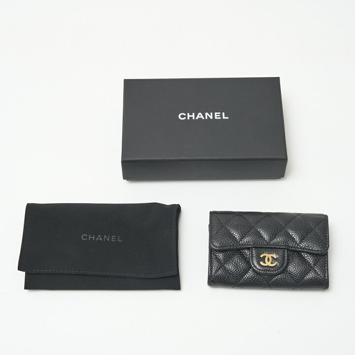 楽天市場】【中古】CHANEL シャネル クラシック フラップ カードケース  
