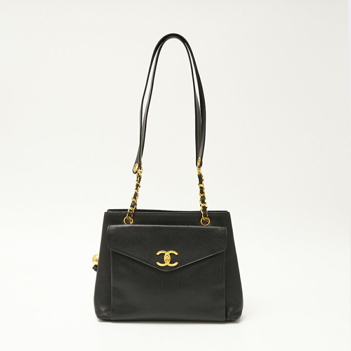 楽天市場】【中古】CHANEL シャネル キャビアスキン チェーン  