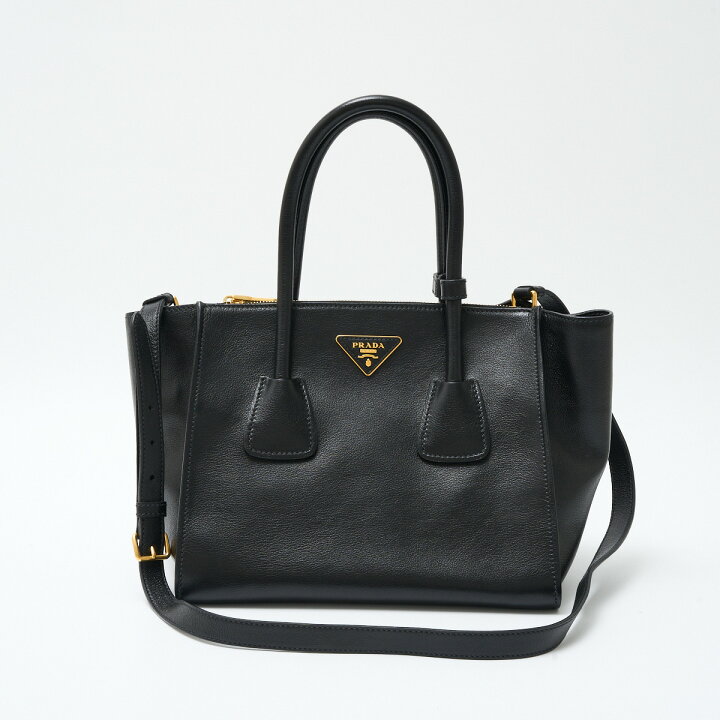楽天市場】【中古】PRADA プラダ レザー 2WAY トートバッグ 1BG625  