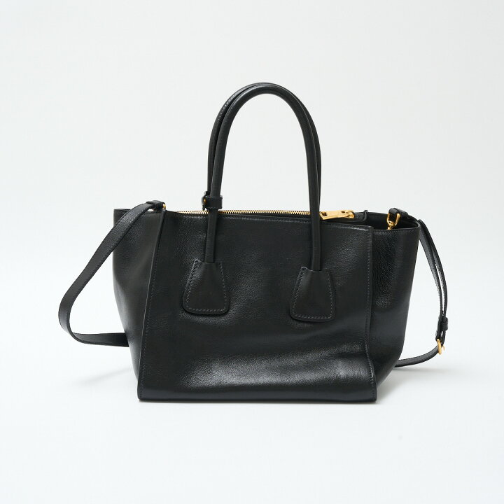 楽天市場】【中古】PRADA プラダ レザー 2WAY トートバッグ 1BG625  