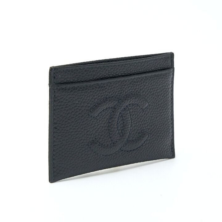 楽天市場】【中古】CHANEL シャネル キャビアスキン カードケース 7  