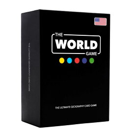 The World Game (ザ・ワールドゲーム) - 地理カードゲーム - 子供/家族/大人のための学習ボードゲーム - ティーンエージャーの男女の学習向けの楽しいプレゼント 英語版