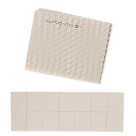 アルインコ(ALINCO) ヨガマット 折りたたみ 厚さ4mm 滑り止め加工 コンパクト 持ち運び 軽量 ヨガ ピラティス トレーニングマット ストレッチマット 折りたたみヨガマット