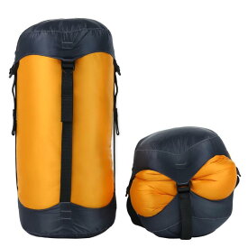 Litume 6L、8.5L、10L、13L コンプレッション スタッフバッグ 軽量 防水 寝袋コンプレッションバッグ 引き紐付き キャンプ、ハイキング、旅行に適応、バックパッキング