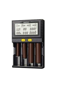 MiBOXER 電池充電器 18650 充電器 ミニ四駆 電池