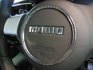 ダイハツ MOVE custom ムーヴ カスタム H22.12〜 純正MOMOステアリング 専用 ステアリングセンターリング ブラックカーボン