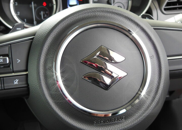 楽天市場 スズキ Swiftスイフト H29 1 専用 ステアリングセンターリング クローム カーアクセサリー専門店 Dmmc 楽天市場 スズキ Swiftスイフト H29 1 専用 ステアリングセンターリング クローム カーアクセサリー専門店 Dmmc