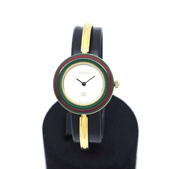 楽天市場】【中古】GUCCI グッチ チェンジベゼル クォーツ 1100-L 1年 