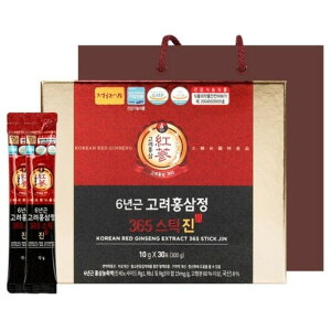 yzlQ 6N ؍gQGLX gQ 365 XeBbNW 10g x 30 + VbsOobO KOREAN RED GINSENG EXTRACT 365 STICK JINy؍z