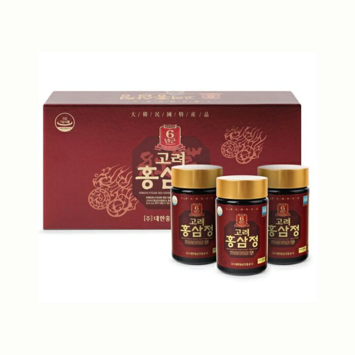 楽天市場】【送料無料】6年根高麗人紅参精 ロイヤルゴルド 250g x 4本 