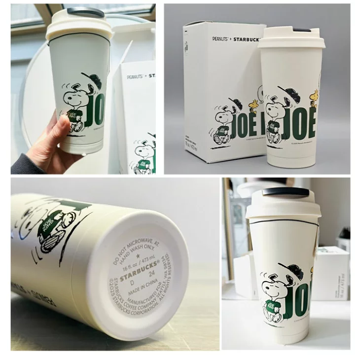 スターバックス スタバ スヌーピー 水筒 タンブラー - メルカリ